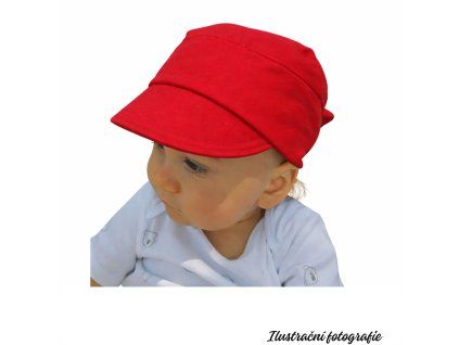 Kšiltovka - ČERVENÁ