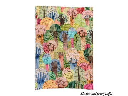 Obal na očkovací průkaz - STROMEČKY