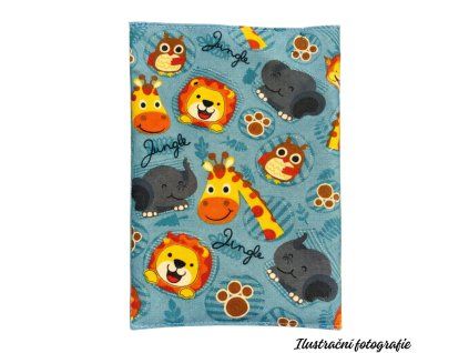 Obal na očkovací průkaz - DŽUNGLE