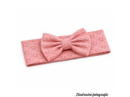 Čelenka s mašlí - MADEIRA ROSE