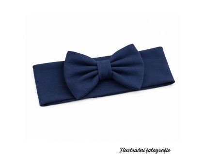 Čelenka s mašlí - JEANS