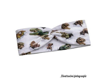 Čelenka překřížená - DINOSAUŘI ÚTOČÍ