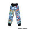 Celobarevné jarní softshellové kalhoty - KOMIKS