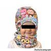 Čepice s nákrčníkem zima - ušanka - CRAZY ANIMALS
