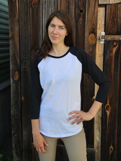 unisex tričko 3/4 rukáv SRDCEM V BRDECH