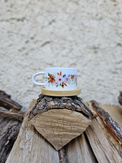 hrneček 200ml KVĚTINY