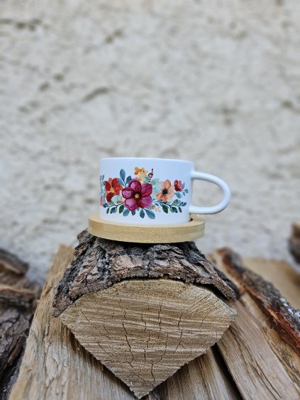 hrneček 200ml KVĚTINY