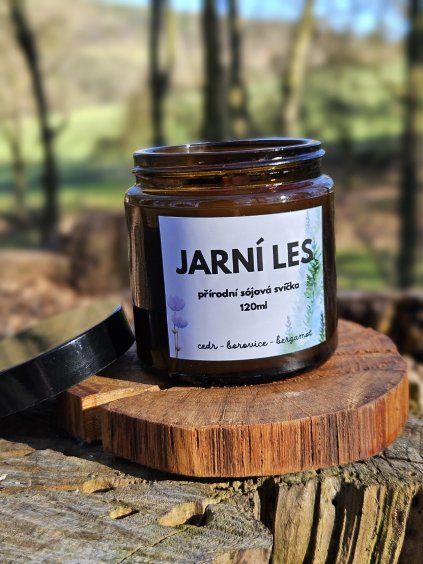 sójová svíčka JARNÍ LES