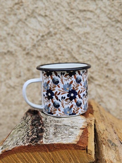 plecháček velký 330ml KVĚTINY