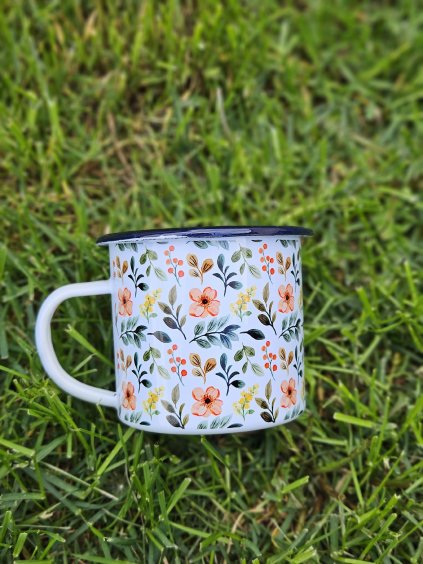 plecháček velký 330ml KVĚTINY