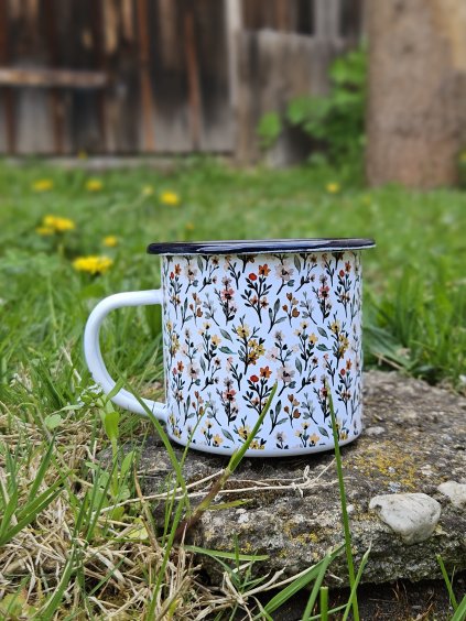 plecháček velký 330ml KVĚTINY