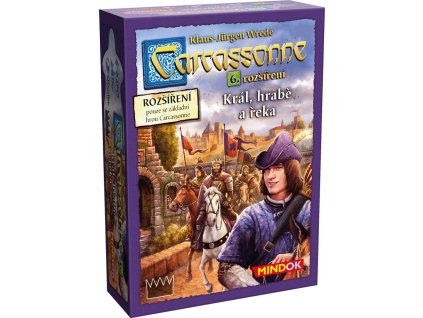 Carcassonne rozšíření 6 Král, hrabě a řeka