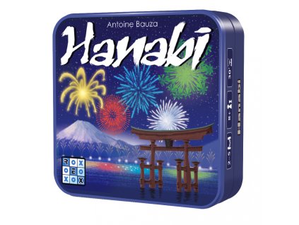 hanabi plechova krabicka karetní hra