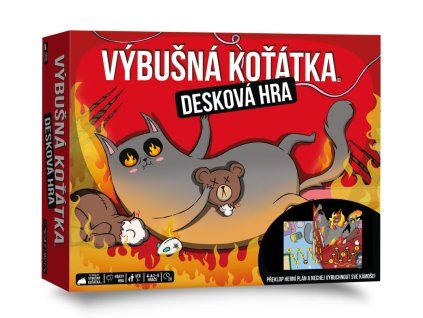 Výbušná koťátka Desková hra