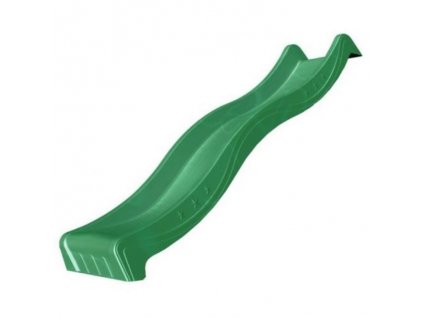 Skluzavka Jungle Gym pro podestu 1,5 m zelená