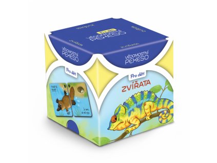 vědomostní pexeso pro děti zvírata