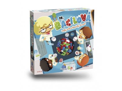 Dr.Bacilová stolní hra pro děti Gerlich Odry