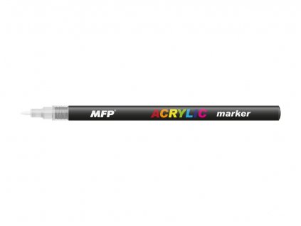 akrylový fix bílý tenký 1 mm