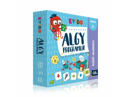 Kvído Algy programuje hra o algoritmech