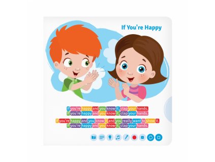 My English Song Book anglické písničky pro děti s chytrou tužkou