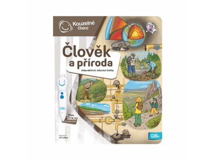 Člověk a příroda interaktivní knížka pro děti