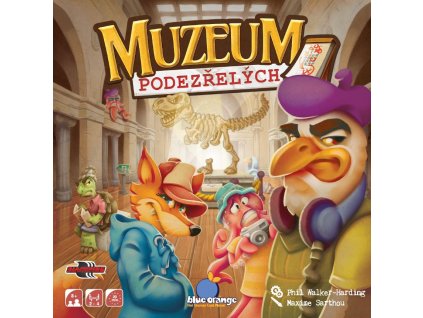muzeum podezrelych - pátrací detektivní hra