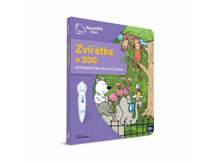 Kniha Zvířátka v ZOO Kouzelné čtení