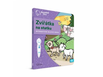 Kniha Zvířátka na statku kniha pro chytrou tužku Albi