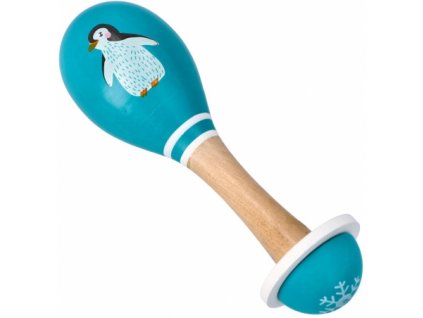 137360 247889 adam toys drevene chrastitko rumba koule tucnak tyrkys