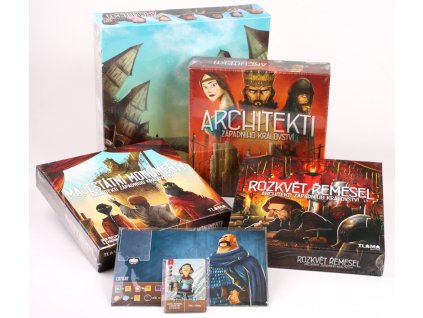Architekti Západního království komplet 5 ks her