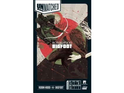 unmatched robin hood vs bigfoot  soubojová stolní hra