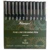 Artmagico Fine line set 12 ks set detailních per různé hroty