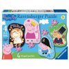 ravensburger puzzle moje prvni puzzle prasatko peppa 4 6 8 10 dilku
