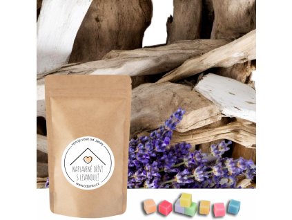 Vonný vosk Naplavené dříví s levandulí 24g