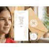 Voňavé poděkování se jmény - malý dárek pro paní učitelku a další profese