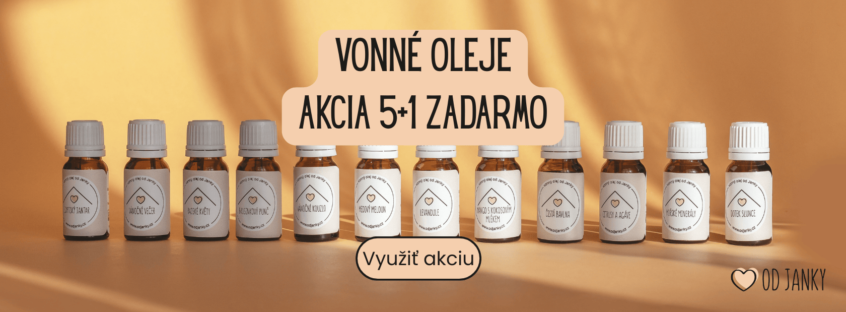 Akcia vonné oleje 5+1