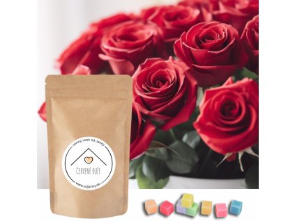 Vonný vosk Červená ruža