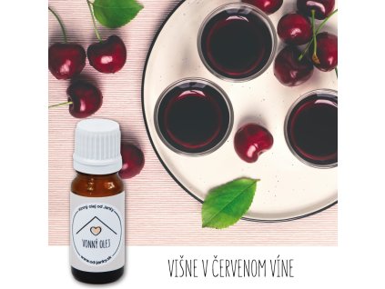Vonný olej Višne v červenom víne 10ml