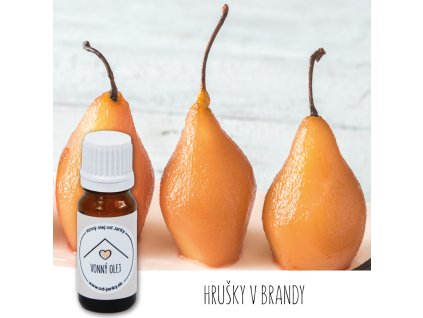Vonný olej Hrušky v brandy 10ml