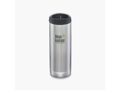 KK 473ml TKWide Insulated Brushed Stainless (BS) cafe cap