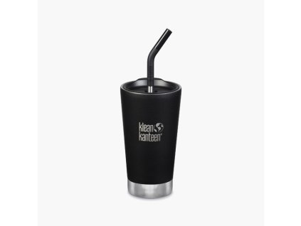 KK 473ml Tumbler Insulated Shale black (SB) straw lid