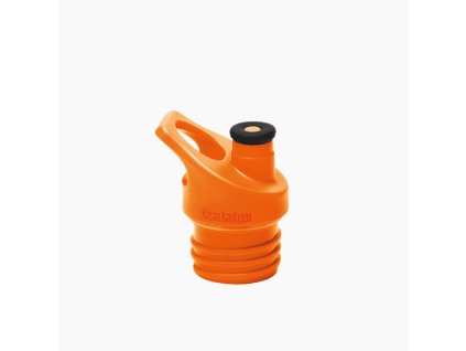 KK Sport cap - náhradný uzáver na detské fľase Classic - orange (oranžová)