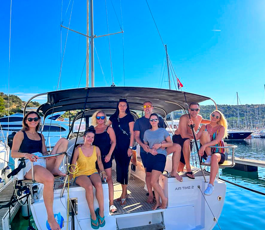 Moje první plachtění