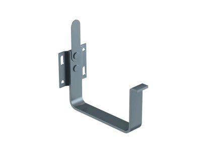 Galeco STAL2 hranatý hák čelový RAL 9007