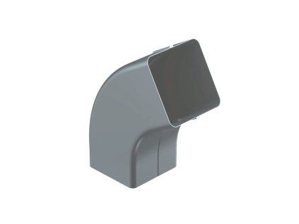 Galeco STAL2 hranaté koleno RAL 9007
