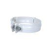 Farebná oceľová objímka M10, 100 mm Biela RAL 9010