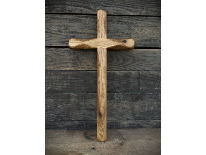 Dřevěný kříž 40 cm  č. 145
