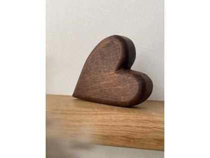 Srdce dubové hnědé