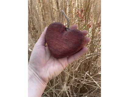 Srdce dubové s vrypy