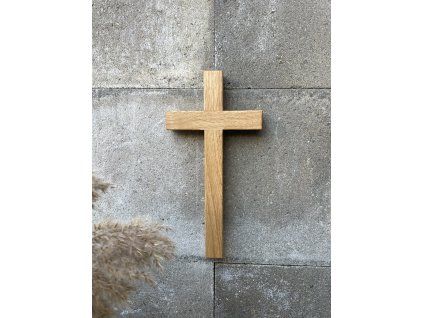 Dřevěný kříž 25 cm č. 173